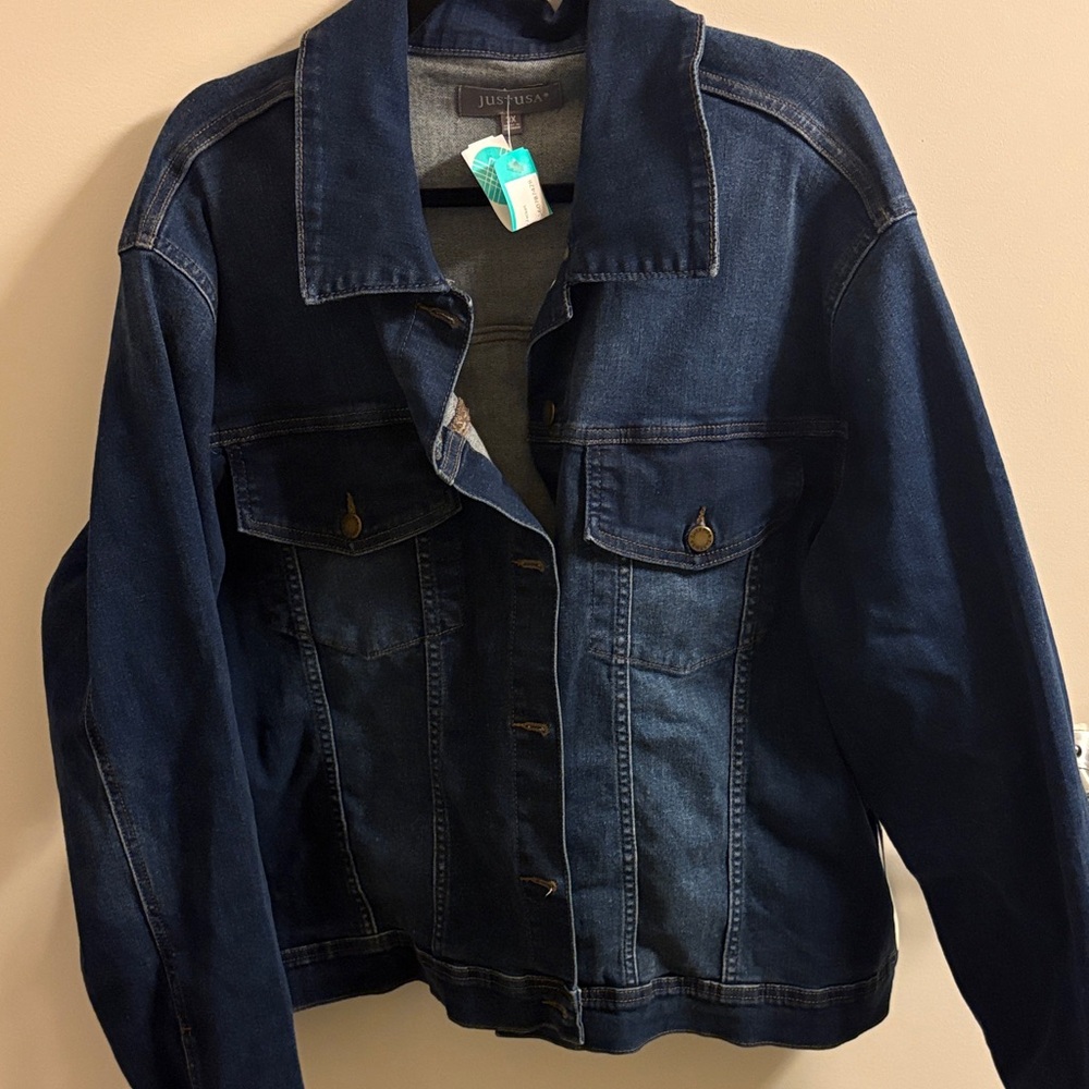 Just USA Dark Blue Denim Jacket